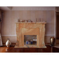 Beautiful indoor marble fireplace Europe and America sell hot sale electric fireplace TV stand